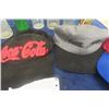 Image 2 : 7 Pop Bottles; Pepsi, Plains CIty, Crush, 7Up Plus others & 4 Hats - 2 Are Coca-Cola