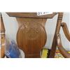 Image 4 : Wooden Press Back High Chair