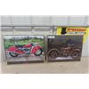 Image 1 : 2 Pictures; 1) Haley Davidson, 1)Indian - Both 16" x 20" 