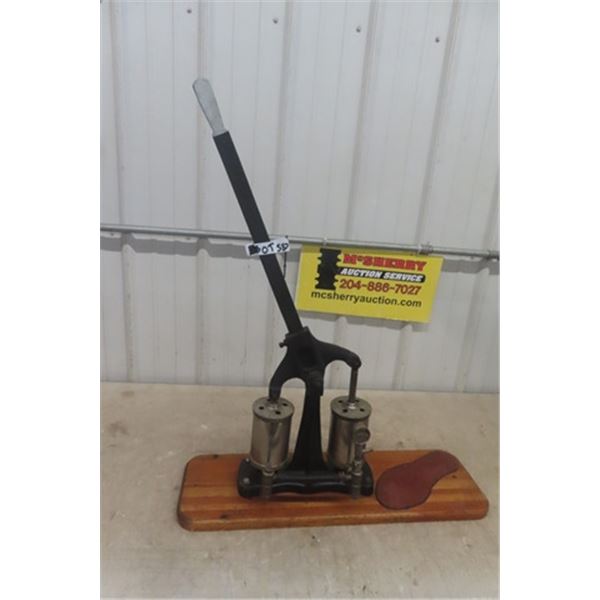 Vintage Hand Pump,  Shallow Scuba Diving Air Pump 