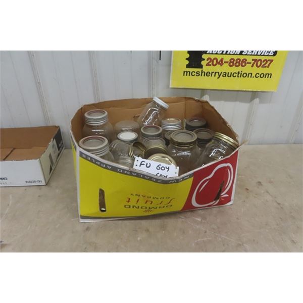 Sealer Jars- Both Pints + Quart