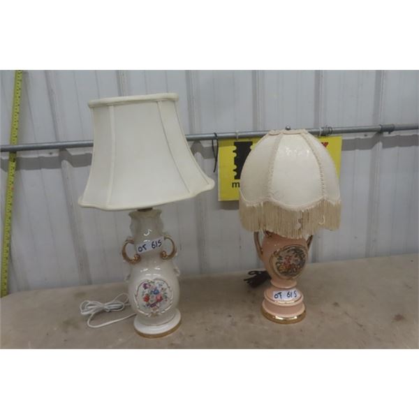 2 Electric Table Lamps