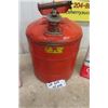 Image 4 : 2 Coleman Camp Fuel Tins 4L- 1 with Product + Fuel Safety Can