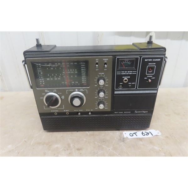 Readers Digest Multi Band Receiver Radio