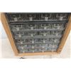 Image 3 : 4 Circular Saw Blades, 24 Pigeon Hole Organizer with: Nuts, Bolts, Screws, Hardware