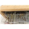 Image 5 : 4 Circular Saw Blades, 24 Pigeon Hole Organizer with: Nuts, Bolts, Screws, Hardware