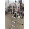 Image 2 : Aluminum Multi Ladder + Quick Click Ladder Stabilizer