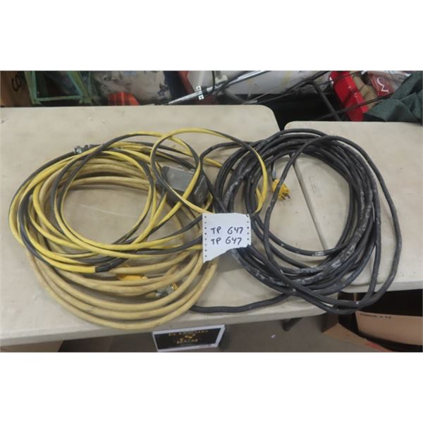 2 Heavy Duty Extension Cords