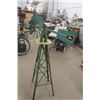 Image 5 : Metal Yard Windmill John Deere Colors + Decal 55" Tall