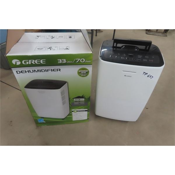 New Gree 33L Dehumidifier 3 Speed