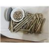 Image 5 : Large Assortment of Nuts +  Bolts - Various Lengths + Sizes