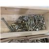 Image 8 : Large Assortment of Nuts +  Bolts - Various Lengths + Sizes