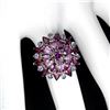 Image 2 : Natural Unheated Rhodolite Garnet Ring