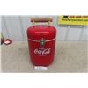 Image 1 : Metal Insulated Cooler with Coca-Cola Decal 9" x 13.5"