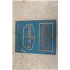 Image 3 : Petroleum Pipeline Sign 10"x 14", COADC Rig Safety Metal Plaque 1967 - 7.5" x 9" 