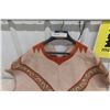 Image 2 : Vintage Leather Mexican Poncho