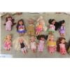 Image 2 : 12 Barbie Dolls, 12 Mattel Kelly Dolls