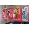 Image 2 : Barbie Fashion Maker in Original Box, 2 Barbie Collector Dolls in Boxes, Barbie Mega Blocks Mansion 