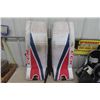 Image 2 : Pair of Used cCM Goalie Pads, Darkstar Skateboard, Heierling Electra SKi Boots