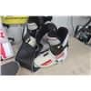 Image 3 : Pair of Used cCM Goalie Pads, Darkstar Skateboard, Heierling Electra SKi Boots