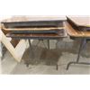 Image 3 : 5 Folding Wooden Tables 2.5' x 6'