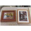 Image 2 : 9 Assorted Framed Master Pieces- Largest 13" x 13" 