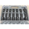 Image 2 : Maatercraft Maximum 28 pc Shallow + Deep Impact Sockets in Case- Std + Metric 1/2" Drive + Mastercra