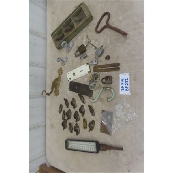 Brass Window/Cabinet Hardware, Padlocks, Freezer Thermometer, Door Hardware, Brass Dragon Hook, Glas