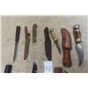 Image 2 : 7 Hunting Knives, 1 Bayonet
