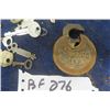 Image 2 : Miller Champion Lock Brass and Keys 