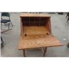 Image 3 : Oak Drop Front Writing Desk 19"×24"×43"