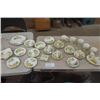 Image 1 : 30 pcs of Royal Albert Tea Rose: Cups + Saucers, Cream + Sugar, Platters, Plates