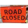 Image 2 : Hydro Warning Sign, Road Closed Sign 42'' x 30''