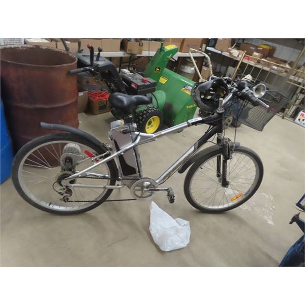 Schwinn 1 Zip Pedal/Battery Drive Electric Bike- Seller Cant Find Charger and Assume Battery Will Ne