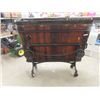 Image 1 : Mashek MFG Co. Drafting Table, Old School Cast with Wood Table Lined with Tin- Very Industrial Looki