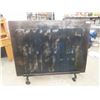 Image 2 : Mashek MFG Co. Drafting Table, Old School Cast with Wood Table Lined with Tin- Very Industrial Looki