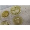 Image 2 : 7 pcs Depression Glass; Trays , Bowls