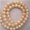 Image 1 : 8x6 MM FRESH WATER PEARL STRAND - 16 INCHES