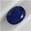 Image 1 : 4.98 CTS OVAL SAPPHIRE 12x9 MM - HEAT TREATED