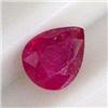 Image 1 : 1.95 CTS PEAR RUBY 8x7 MM - HEAT TREATED