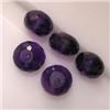 Image 1 : 24 CTS LOT OF AMETHYST RONDELLES 9 MM