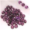 Image 1 : 12 CTS LOT OF ROUND LAB CREATED AMETHYST 3 MM