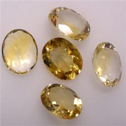 11 CTS LOT OF OVAL BICOLOR CITRINE 10x8 MM