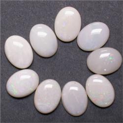 5.25 CTS LOT OF OVAL OPAL CABOCHON 8x6 MM