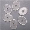 Image 1 : 17 CTS LOT OF LASER CUT QUARTZ PIECES 14x10 MM