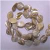 Image 1 : 16-14 MM MOTHER OF PEARL STRAND 15" 