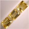 Image 1 : 8.50 CTS LOT OF EMERALD CUT CITRINE 10x8 MM