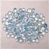 Image 1 : 10 CTS LOT OF ROUND AQUAMARINE 3-2 MM - DIFFERENT SIZES