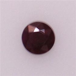 0.46 CTS ROUND RUBY 4 MM