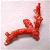 Image 1 : 13.20 CTS FREE FORM NATURAL ITALIAN CORAL BRANCH 40x20 MM